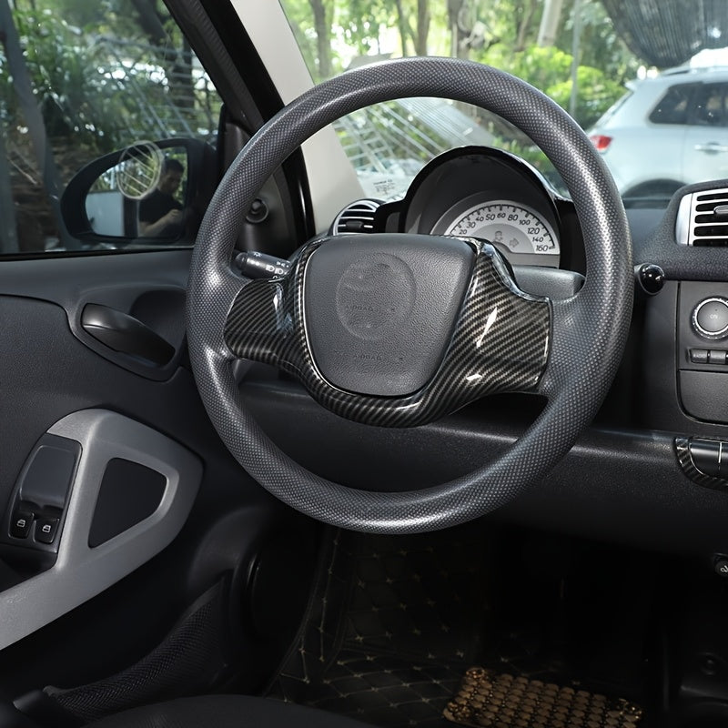 ABS Steering Wheel Trim Set for Mercedes-Benz Smart W451 (2009–2015) 🚗✨ – Full Interior Styling Kit