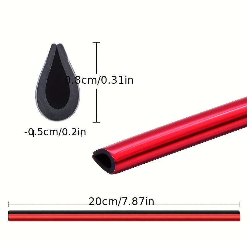 20pcs Car Air Vent Decorative Strips ✨🚗 – Flexible DIY Interior Accessories, Universal Fit