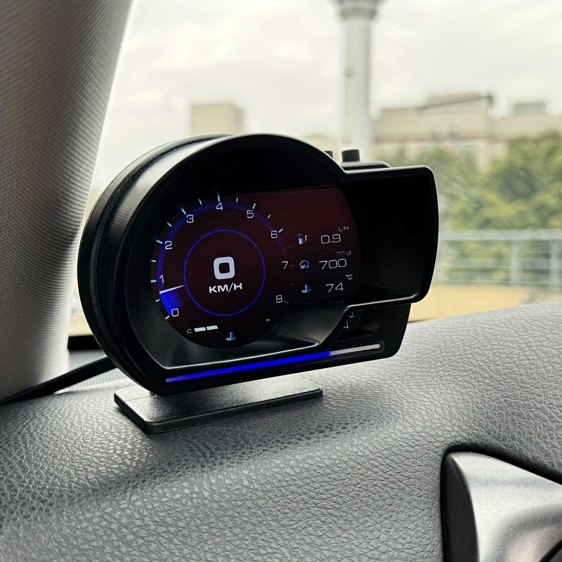 New OBD Smart Gauge & Alert Meter 🚗💡 – OBD2 Speedometer with Adjustable Base & Diagnostic Tool