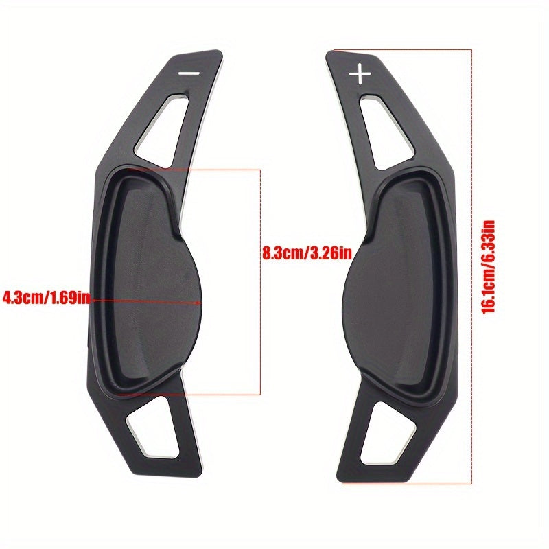 Aluminum Paddle Shifter Extension for Mercedes-Benz Smart 451/453 🚗⚡ – 2-Piece, Left-Side Installation