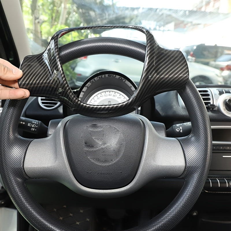 ABS Steering Wheel Trim Set for Mercedes-Benz Smart W451 (2009–2015) 🚗✨ – Full Interior Styling Kit