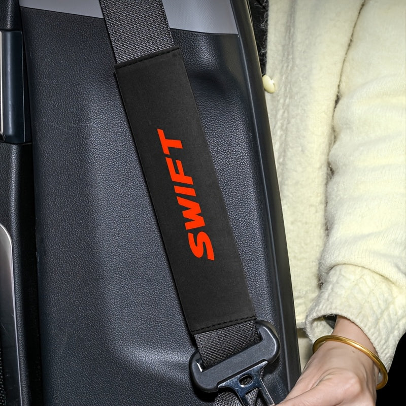 Car Seatbelt Shoulder Pad for Suzuki Swift 🚗✨ – Comfortable Polyester Cover, Easy Installation